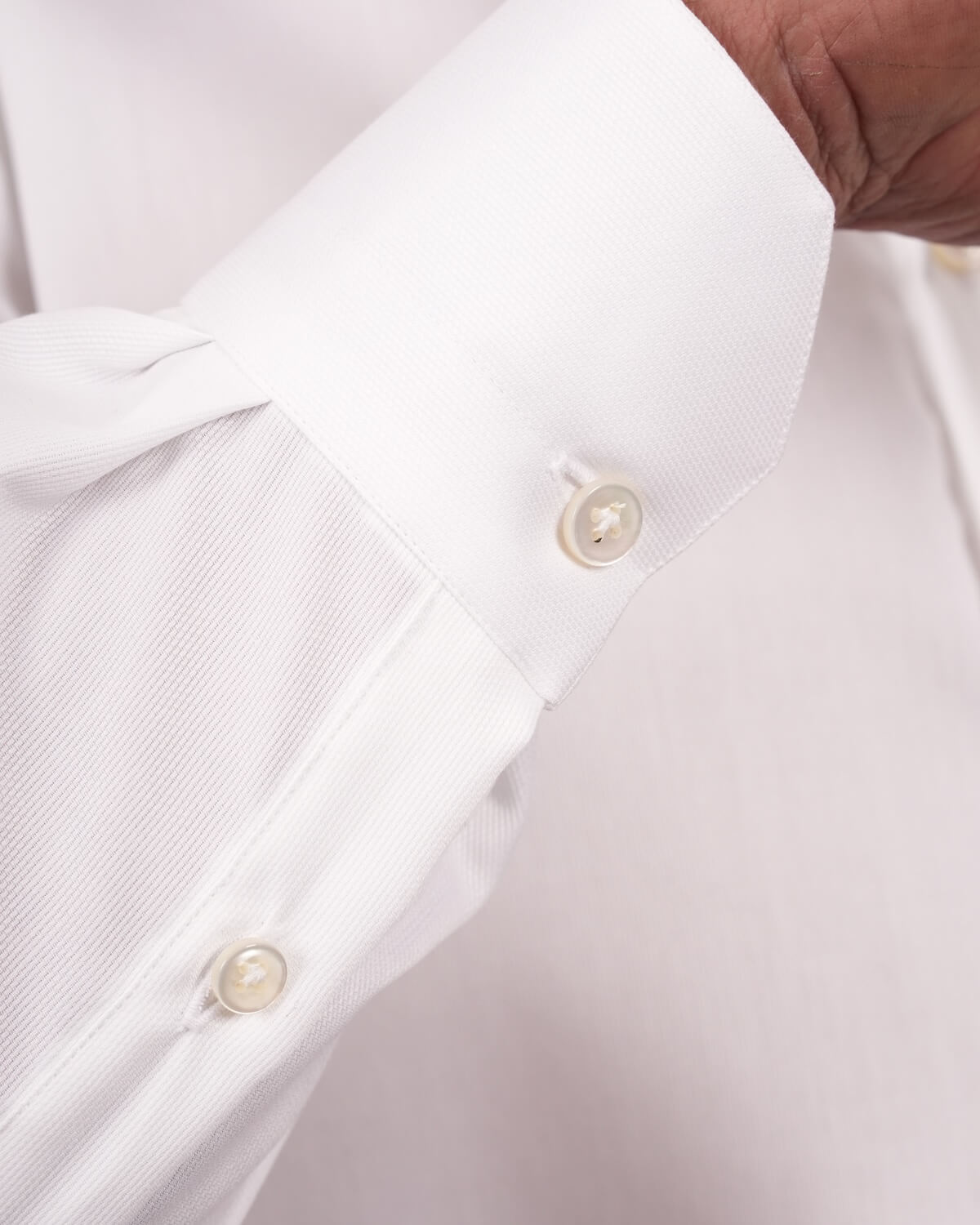 Camicia Uomo Bianca in Popeline 100% Cotone – Collo Italiano