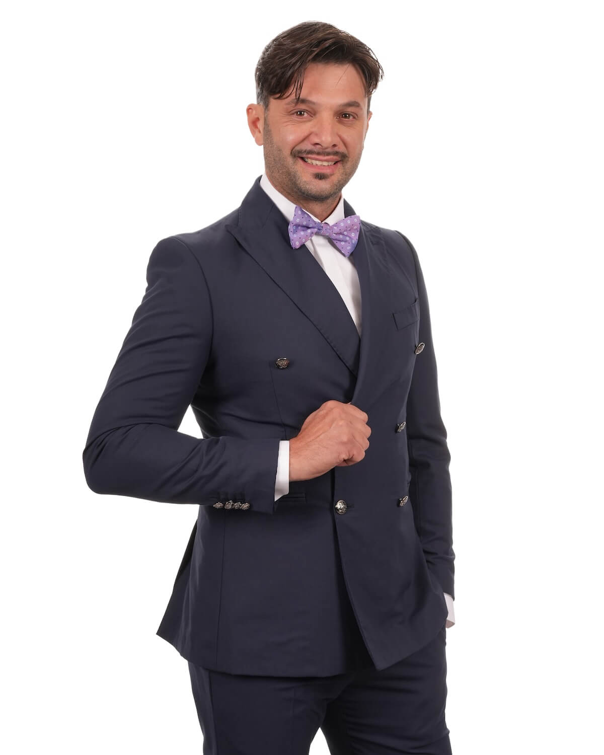 Camicia Uomo Bianca in Twill 100% Cotone Ritorto 140/2 – Collo Italiano