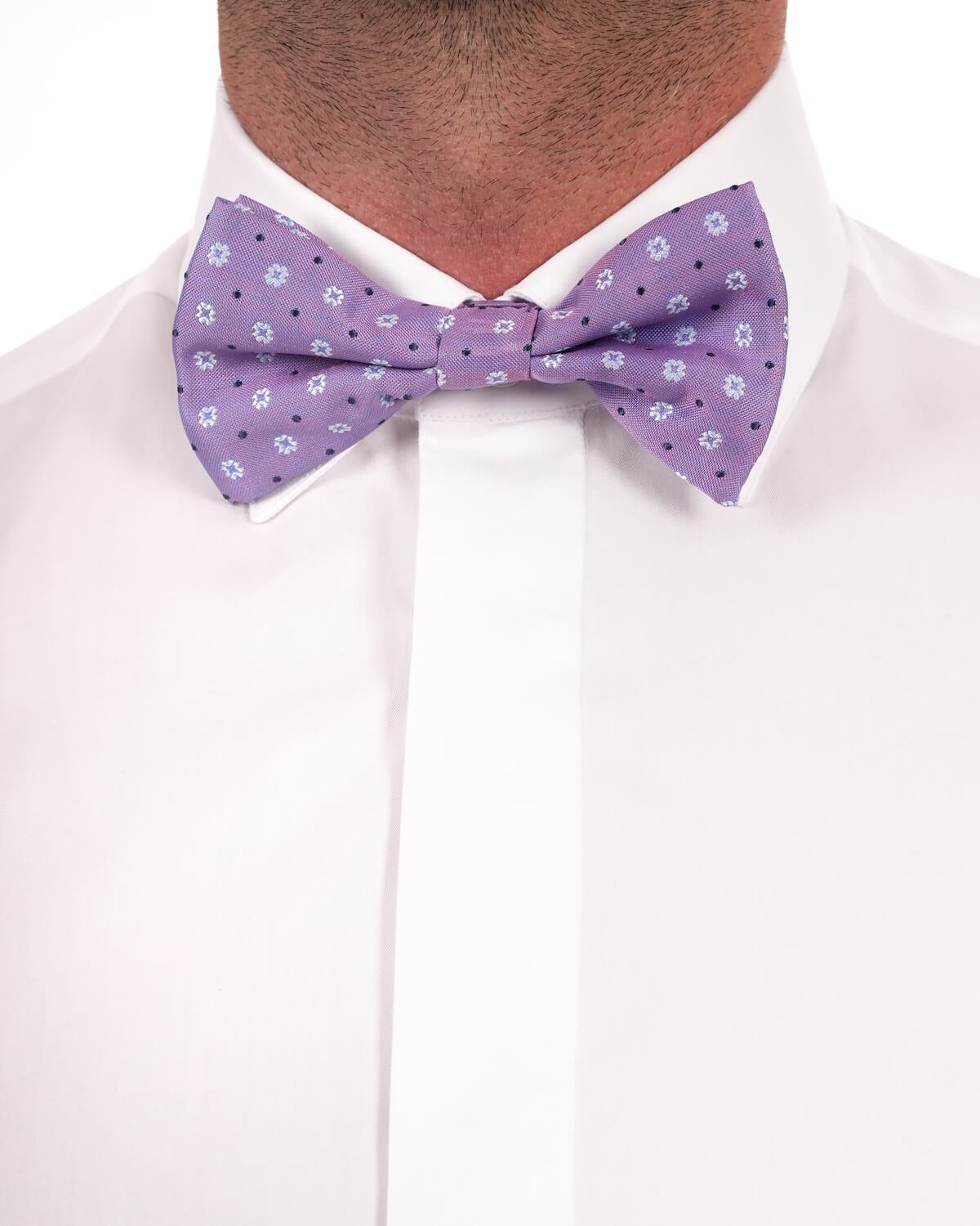 Camicia Uomo Bianca in Twill 100% Cotone Ritorto 140/2 – Collo Italiano