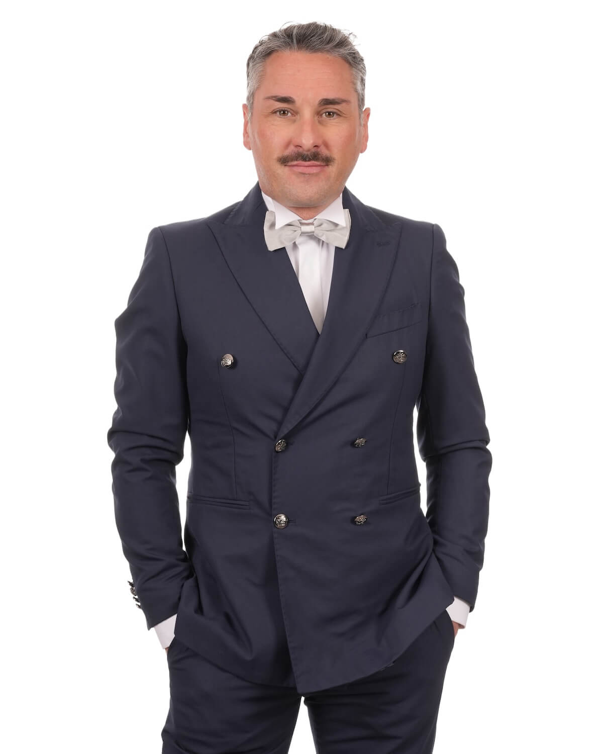 Camicia Uomo Bianca in Twill 100% Cotone Ritorto 120/2 – Collo Diplomatico