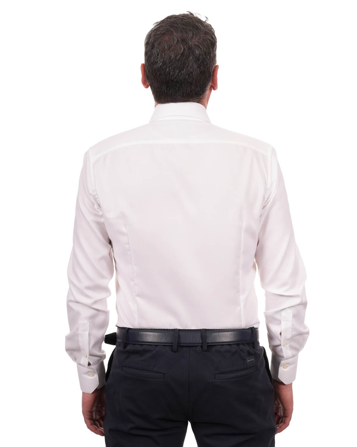 Camicia Uomo Bianca in Oxford 100% Cotone – Collo Francese