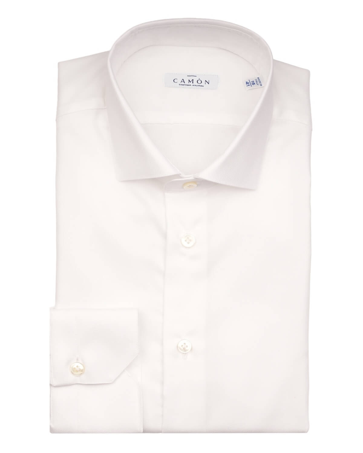 Camicia Uomo Bianca in Oxford 100% Cotone – Collo Francese